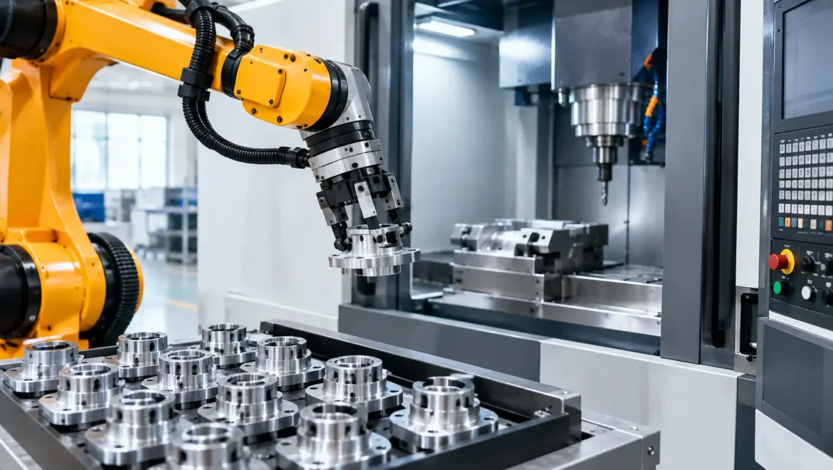 A CNC-gép robotkiszolgálásának előnyei