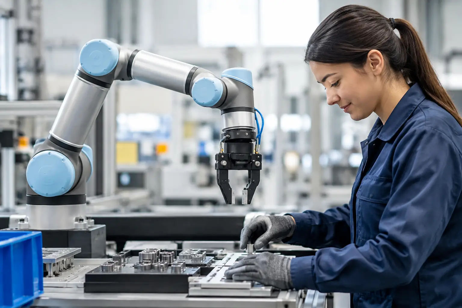 A kollaboratív robot alkalmazása a gyártásban