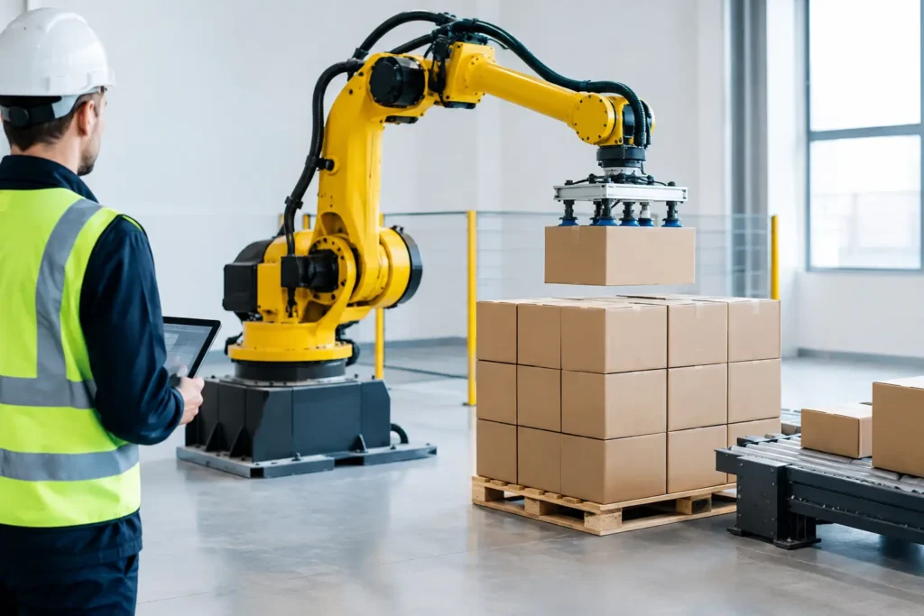 Palettázó robotcella kiválasztási szempontok