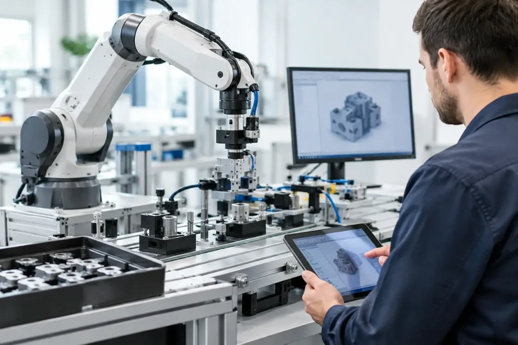 Automata összeszerelő állomás tervezése üzembiztosan