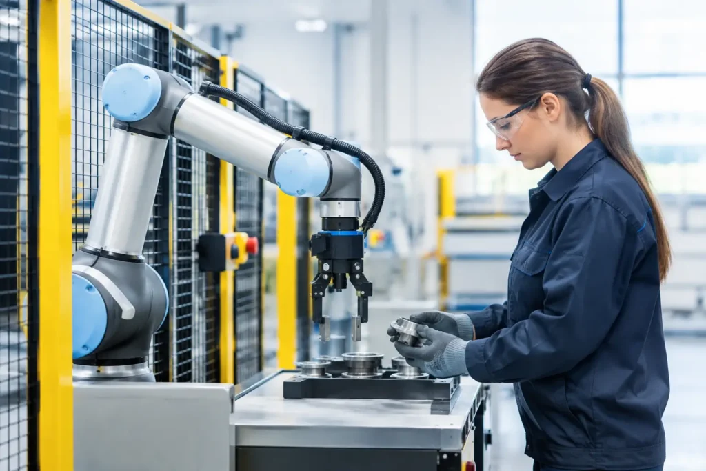Kell-e kerítés kollaboratív robothoz az üzemben?