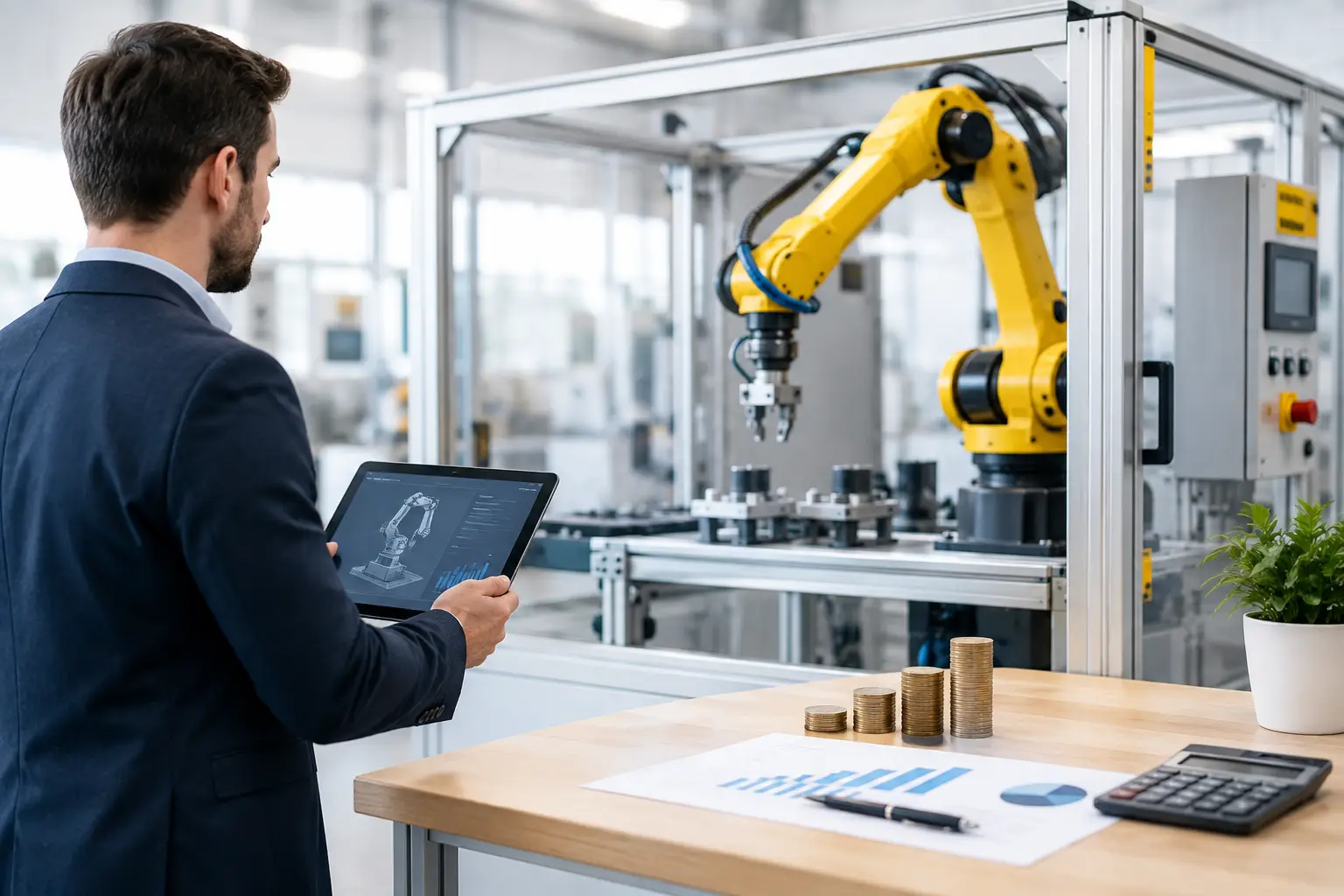 Mennyibe kerül egy robotcella? Ár és megtérülés