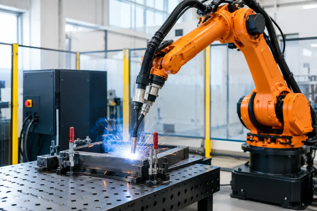 Milyen robotcella kell hegesztéshez az üzemben?