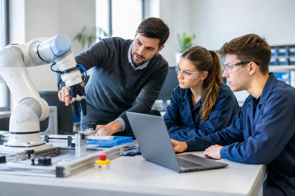 Oktató robotcella szakképző intézményeknek