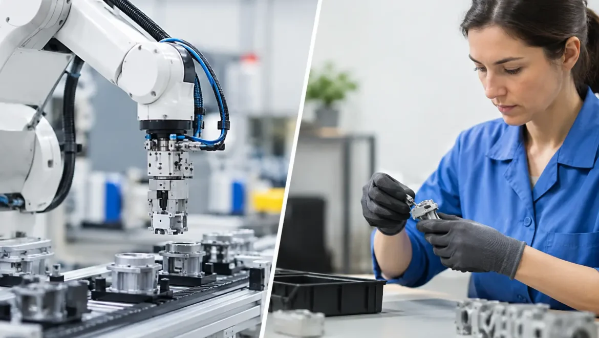 Robotcella vagy manuális összeszerelés?